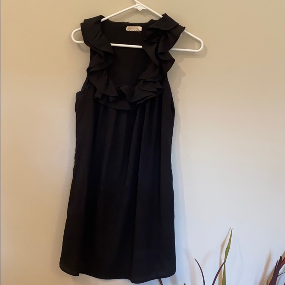 EUC Pins and Needles Blk sheath dress Size M
